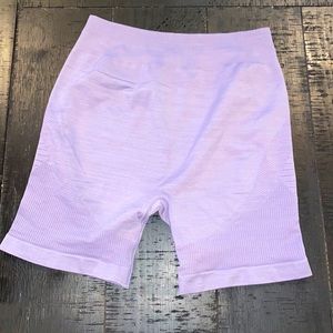 Alphalete Dusty Pastel Purple Shorts